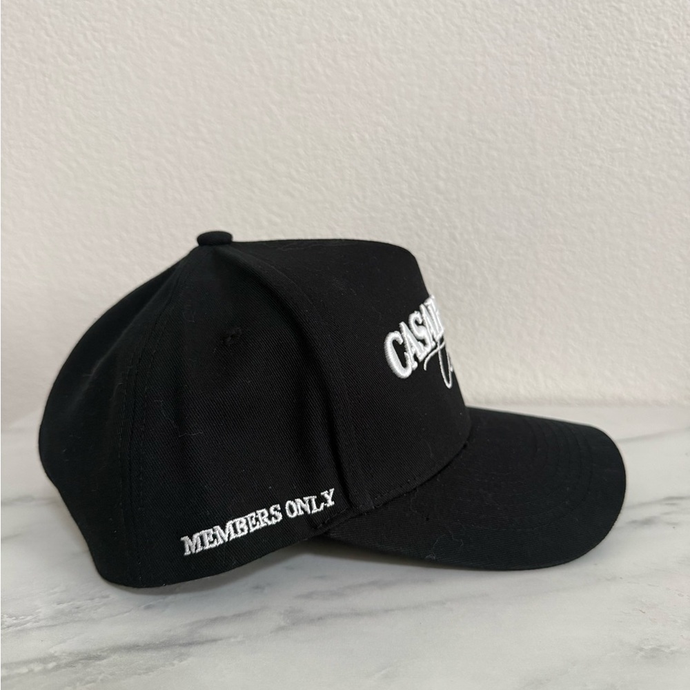 Casablanca Club Black Cap - Picture 2 of 5